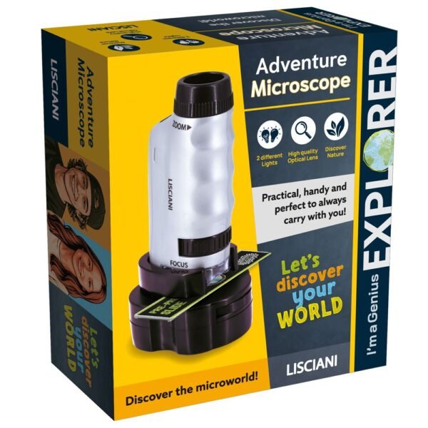I'M A GENIUS EXPLORER ADVENTURE MICROSCOPE