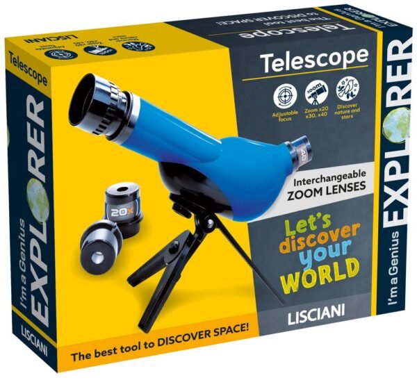 I'M A GENIUS EXPLORER TELESCOPIO