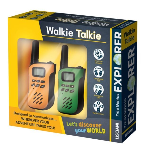 I'm a genius walkie talkie