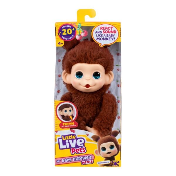 LLP MINI MONKEY CHIKKI CHERRY 11X32X8 CM (26765)