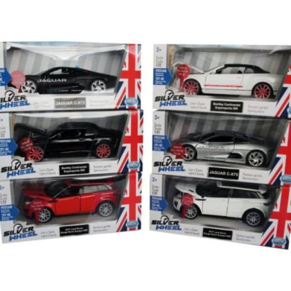SILVER WHEEL - AUTO A LICENZA INGLESI SC.1:28/32