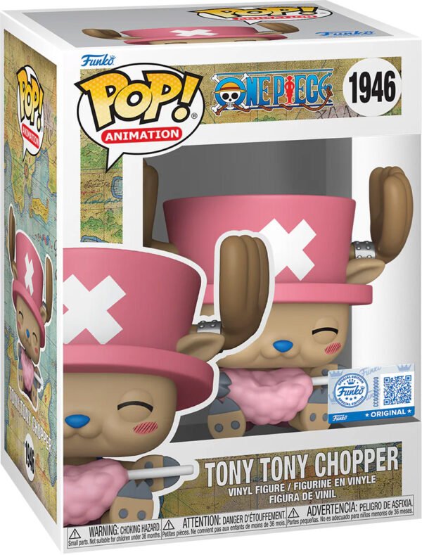 FUNKO POP! ONE PIECE: TONY TONY CHOPPER W/CANDY (1946)