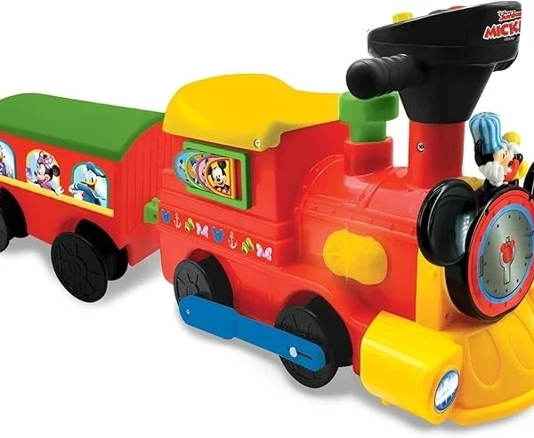 Ride-on mickey train