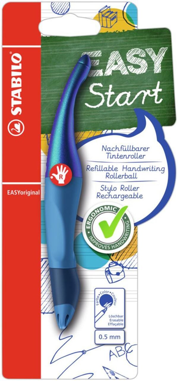 STABILO EASYoriginal Holograph Edition blister blu + 1 refill M blu