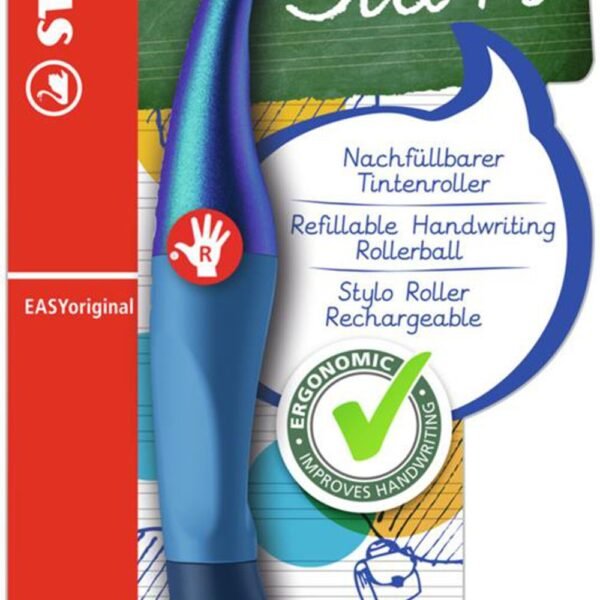scu-72825.jpg STABILO EASYoriginal Holograph Edition blister blu + 1 refill M blu