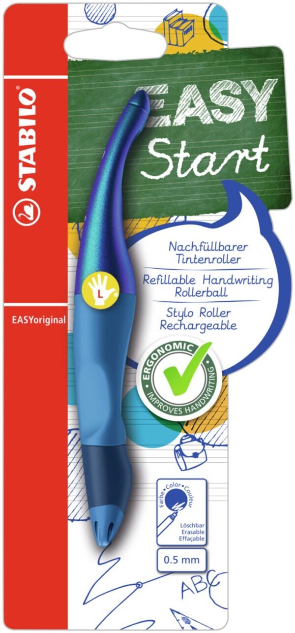 STABILO EASYoriginal Holograph Edition blister blu + 1 refill M blu