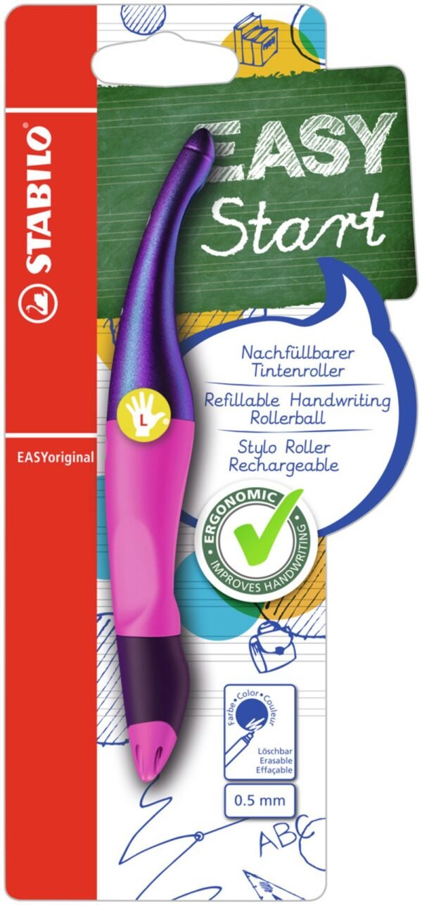 STABILO EASYoriginal Holograph Edition blister magenta + 1 refill M blu