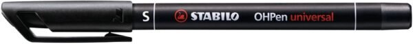 STABILO OHPen S permanente nero