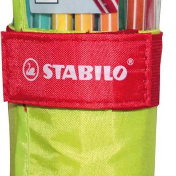 scu-72893.jpg STABILO Pen 68 Rollerset verde in nylon da 25 colori ass.