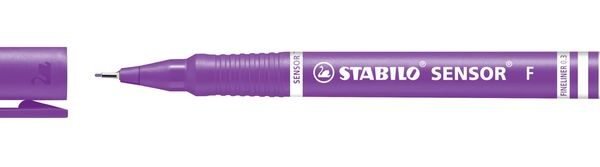 STABILO SENSOR F lilla