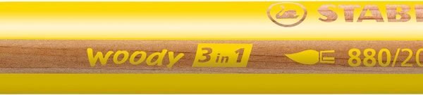 STABILO woody 3in1 giallo