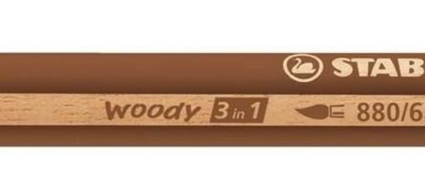 STABILO woody 3in1 terra d'ombra bruciata