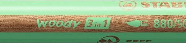 STABILO woody 3in1 verde menta