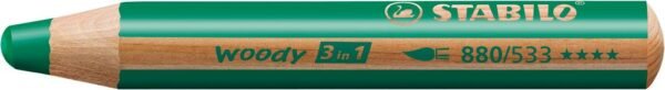 STABILO woody 3in1 verde scuro