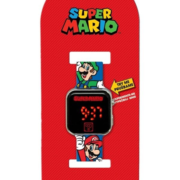 Led watch super mario