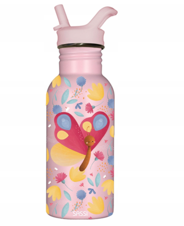 Butterfly - Stainless steel bottle - 500 ml